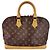 Louis Vuitton Alma Monogram Canvas MM Marrone