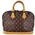 Louis Vuitton Alma Monogram Canvas MM Marrone - vista 2