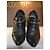 Botines Roberto Cavalli de cuero negro con tacón plateado - vista 2