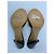 Sandali Marc by Marc Jacobs in pelle verniciata khaki Cachi - vista 5