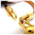 Bracciale Charm Louis Vuitton Marrone D'oro Monogramma - vista 3