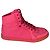 Zapatillas altas Gucci Coda rosa neón de piel