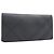 Portafoglio lungo bifold da uomo Burberry in nero