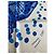 Sciarpa di seta Hermès Hola Flamenca blu - vista 10