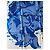 Sciarpa di seta Hermès Hola Flamenca blu - vista 6
