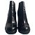 Botines Hogan de cuero negro con tacón bloque y plataforma - talla 40 - vista 4