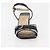 LOUIS VUITTON Sandali Mini Tacchi Monogramma 34 1/2 Blu LV Auth 174619A - vista 12