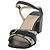 LOUIS VUITTON Sandali Mini Tacchi Monogramma 34 1/2 Blu LV Auth 174619A - vista 2