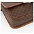 Céline Borsa a spalla circolare in tela Macadam CELINE in pelle PVC marrone oro Auth YKZ1118 D'oro - vista 11
