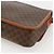 Céline Borsa a spalla circolare in tela Macadam CELINE in pelle PVC marrone oro Auth YKZ1118 D'oro - vista 12