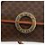 Céline Borsa a spalla circolare in tela Macadam CELINE in pelle PVC marrone oro Auth YKZ1118 D'oro - vista 14