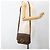 Céline Borsa a spalla circolare in tela Macadam CELINE in pelle PVC marrone oro Auth YKZ1118 D'oro - vista 23