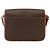 Céline Borsa a spalla circolare in tela Macadam CELINE in pelle PVC marrone oro Auth YKZ1118 D'oro - vista 3