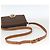 Céline Borsa a spalla circolare in tela Macadam CELINE in pelle PVC marrone oro Auth YKZ1118 D'oro - vista 7