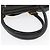MCM Vicetos Logogram Borsa a Mano PVC Nero Oro Auth 174753 D'oro - vista 7