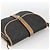 Christian Dior Schultertasche aus Waben-Canvas PVC Schwarz Gold Auth 174371 Golden - Ansicht 6