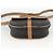 Christian Dior Schultertasche aus Waben-Canvas PVC Schwarz Gold Auth 174371 Golden - Ansicht 9