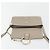 Chloé Chloe Fay Schultertasche aus Leder Wildleder Grau Gold Auth BA11981 Braun Golden - Ansicht 16