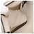 Chloé Chloe Fay Schultertasche aus Leder Wildleder Grau Gold Auth BA11981 Braun Golden - Ansicht 22