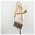 Chloé Chloe Fay Schultertasche aus Leder Wildleder Grau Gold Auth BA11981 Braun Golden - Ansicht 25