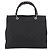 Bamboo GUCCI GG Canvas Bambus Tragetasche Nylon Schwarz Silber 002 1010 Auth YKZ144 - Ansicht 2