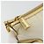Borsa a Spalla con Catena Prada in Nylon Bianco e Oro Auth YKZ849A D'oro - vista 10