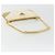 Borsa a Spalla con Catena Prada in Nylon Bianco e Oro Auth YKZ849A D'oro - vista 7