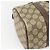 Borsa Gucci GG Supreme Web Sherry Line PVC Beige Oro 98 02 006 Auth BA12009 D'oro - vista 11