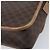 Céline Borsa a spalla circolare in tela Macadam CELINE in pelle PVC marrone e oro Auth YKZ528 D'oro - vista 12