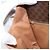 Céline Borsa a spalla circolare in tela Macadam CELINE in pelle PVC marrone e oro Auth YKZ528 D'oro - vista 20