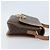 Céline Borsa a spalla circolare in tela Macadam CELINE in pelle PVC marrone e oro Auth YKZ528 D'oro - vista 4