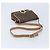 Céline Borsa a spalla circolare in tela Macadam CELINE in pelle PVC marrone e oro Auth YKZ528 D'oro - vista 7