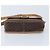 Céline Borsa a spalla circolare in tela Macadam CELINE in pelle PVC marrone e oro Auth YKZ528 D'oro - vista 9