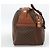 Céline Borsa a Spalla in Tela Macadam CELINE in Pelle PVC Marrone Oro Auth INZ013 D'oro - vista 4