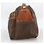 Céline Borsa a Spalla in Tela Macadam CELINE in Pelle PVC Marrone Oro Auth INZ013 D'oro - vista 5