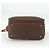 Céline Borsa a Spalla in Tela Macadam CELINE in Pelle PVC Marrone Oro Auth INZ013 D'oro - vista 9