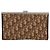 Pochette in tela Trotter Christian Dior Marrone Oro Auth YKZ187 - vista 2