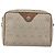 Christian Dior Borsa a spalla in tela a nido d'ape PVC beige oro Auth BA11969 D'oro - vista 2