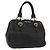 Borsa a Mano Miu Miu in Pelle Nera e Oro Auth bs34362 Nero D'oro
