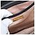 Borsa a Mano Miu Miu in Pelle Nera e Oro Auth bs34362 Nero D'oro - vista 19