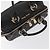 Borsa a Mano Miu Miu in Pelle Nera e Oro Auth bs34362 Nero D'oro - vista 7