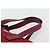 PRADA Handtasche Nylon Rot Silber Auth INZ081 - Ansicht 14