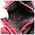 PRADA Handtasche Nylon Rot Silber Auth INZ081 - Ansicht 24