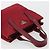 PRADA Handtasche Nylon Rot Silber Auth INZ081 - Ansicht 6