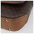 Céline Bolso de Hombro de Lona Macadam CELINE en Cuero PVC Marrón Dorado Auth INZ030 Castaño - vista 10