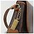 Céline Bolso de Hombro de Lona Macadam CELINE en Cuero PVC Marrón Dorado Auth INZ030 Castaño - vista 14