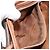 Céline Bolso de Hombro de Lona Macadam CELINE en Cuero PVC Marrón Dorado Auth INZ030 Castaño - vista 19