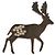 Spilla Renna CHANEL metallo Oro CC Auth bs34415 D'oro - vista 2