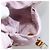 Borsa Tote Prada in nylon rosa argento Auth hk3682 - vista 26