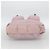 Borsa Tote Prada in nylon rosa argento Auth hk3682 - vista 5